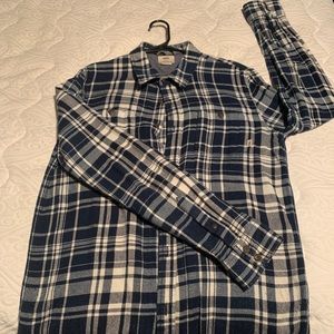 Vans Blue/White Flannel